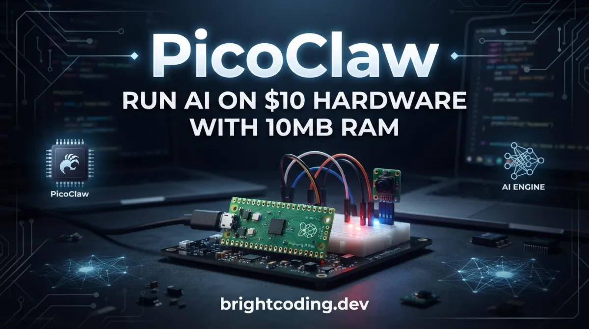 PicoClaw: Run AI on $10 Hardware with 10MB RAM