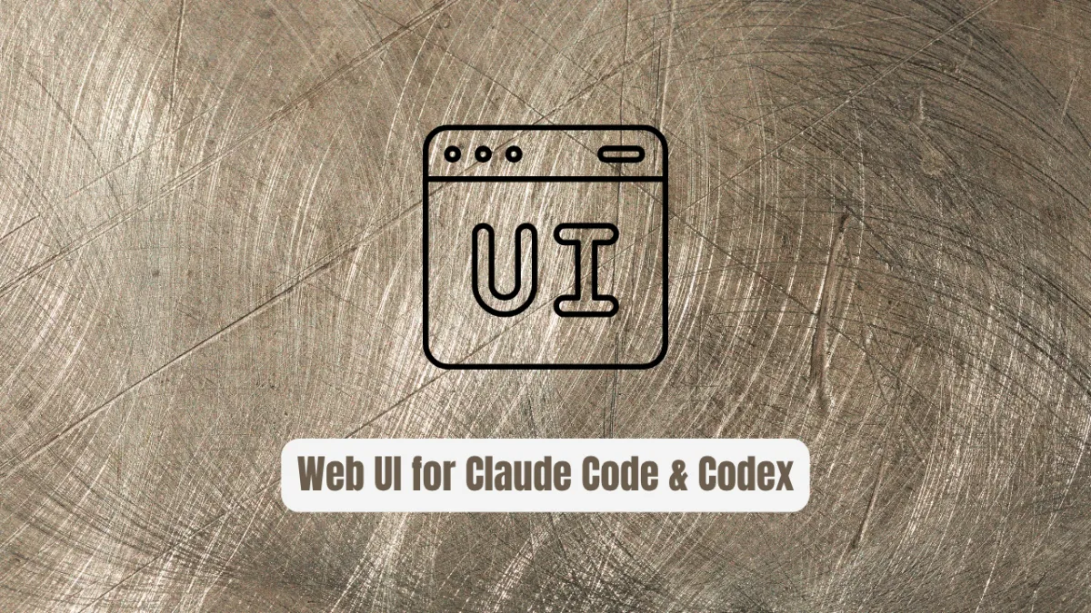 The Companion: The Web UI for Claude Code & Codex