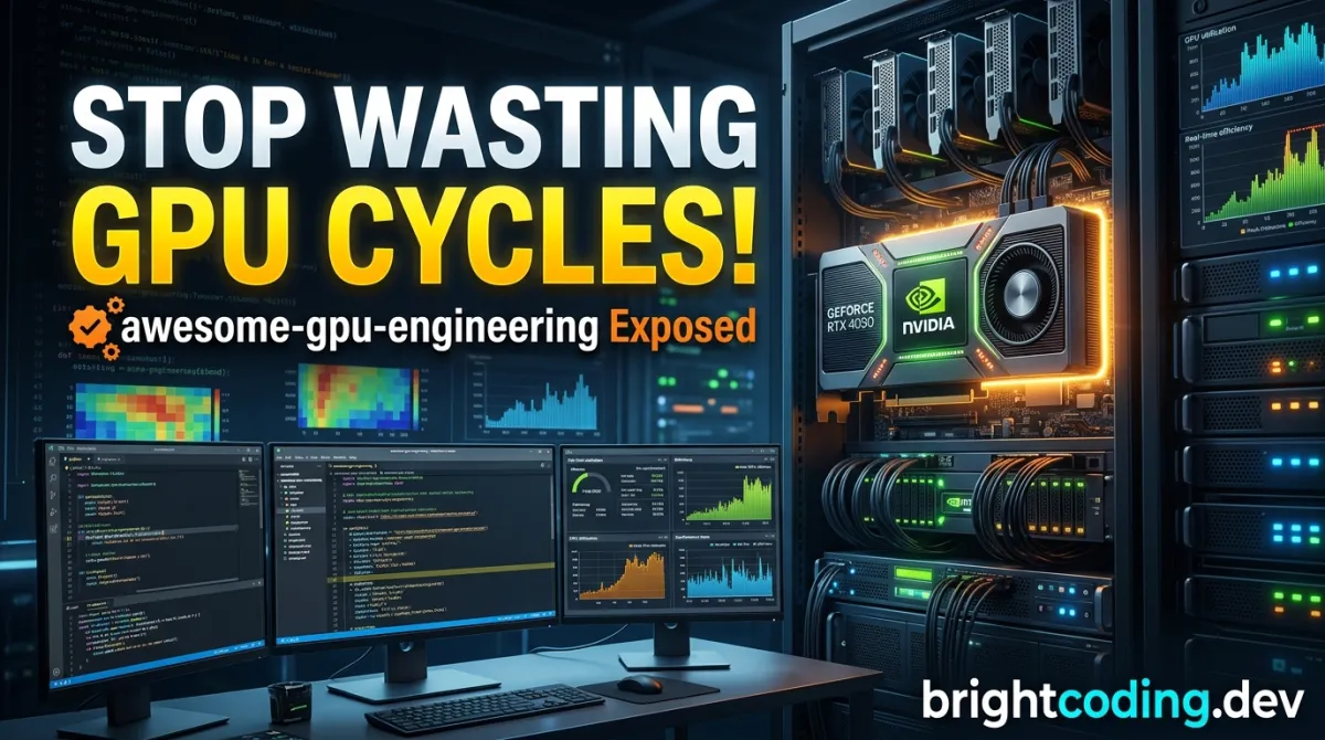 Stop Wasting GPU Cycles! awesome-gpu-engineering Exposed
