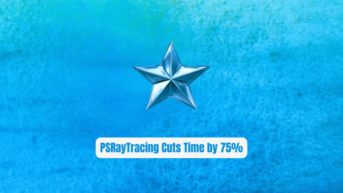 Stop Waiting Hours for Renders! PSRayTracing Cuts Time by 75%