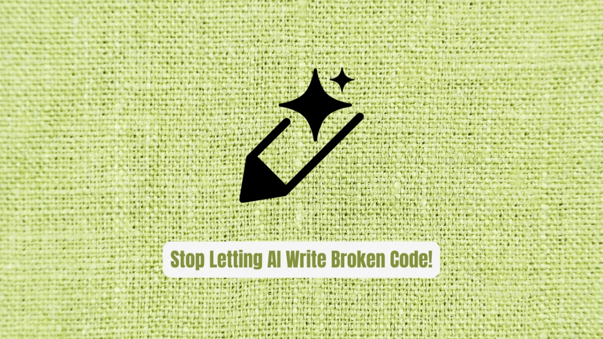 Stop Letting AI Write Broken Code! Use ai-coding-principles