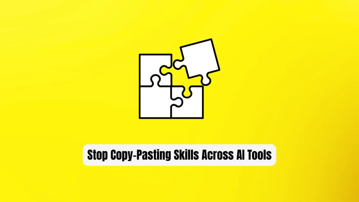 Stop Copy-Pasting Skills Across AI Tools! Use Skills Hub