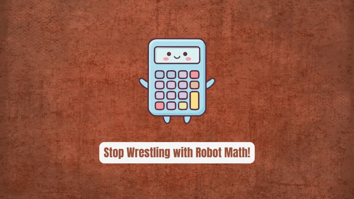 Stop Wrestling with Robot Math! Use mink Instead