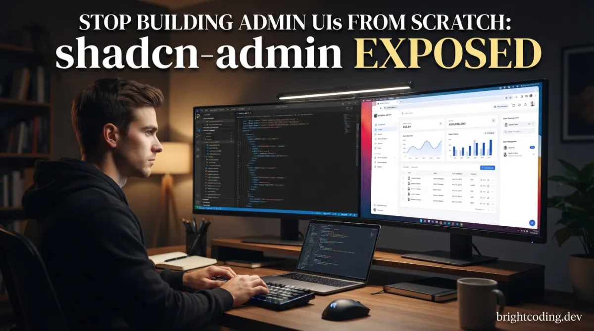 Stop Building Admin UIs From Scratch: shadcn-admin Exposed