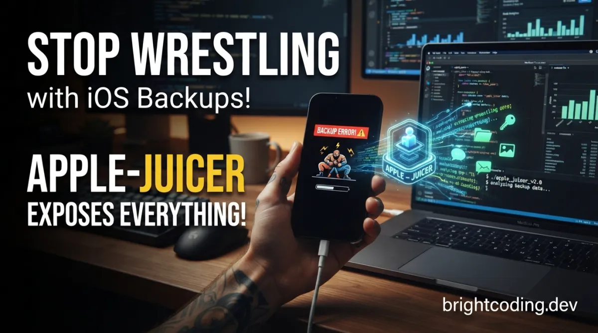 Stop Wrestling with iOS Backups! Apple-Juicer Exposes Everything