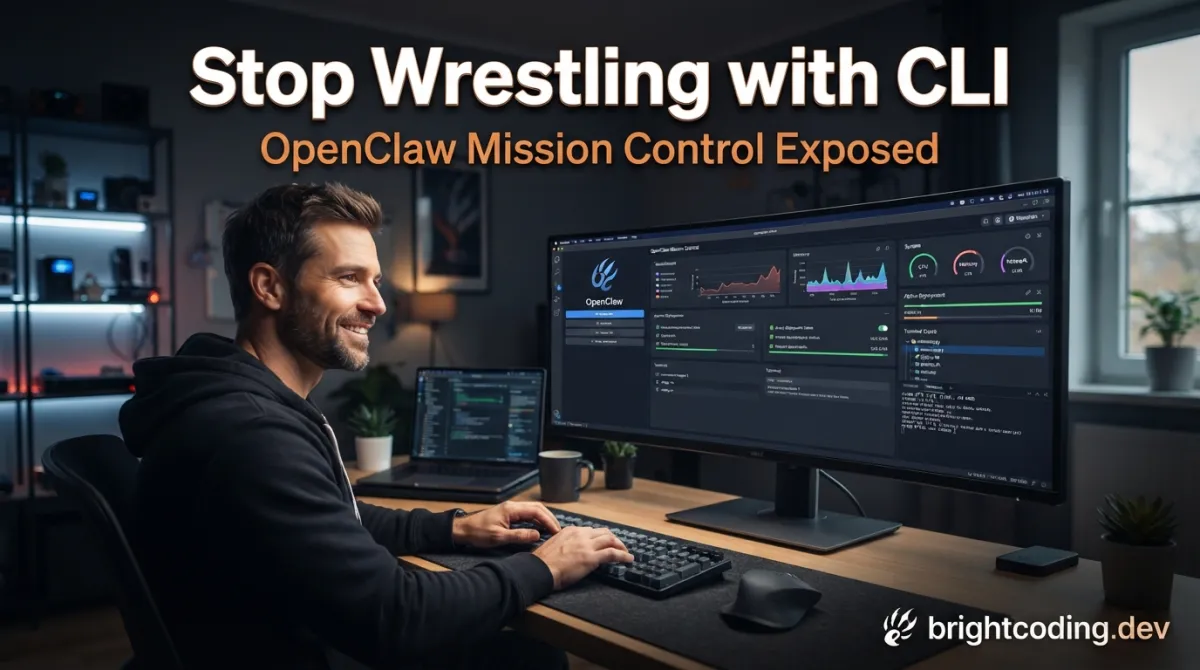 Stop Wrestling with CLI: OpenClaw Mission Control Exposed