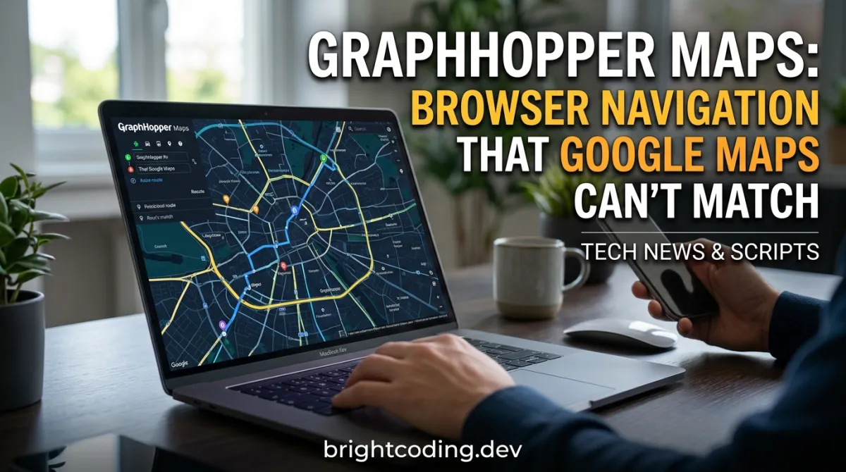 GraphHopper Maps: Browser Navigation That Google Maps Can't Match