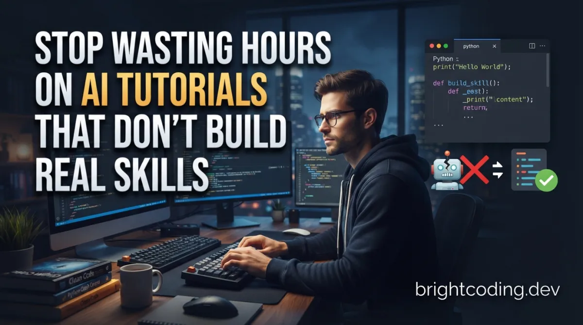 Stop Wasting Hours on AI Tutorials That Don't Build Real Skills