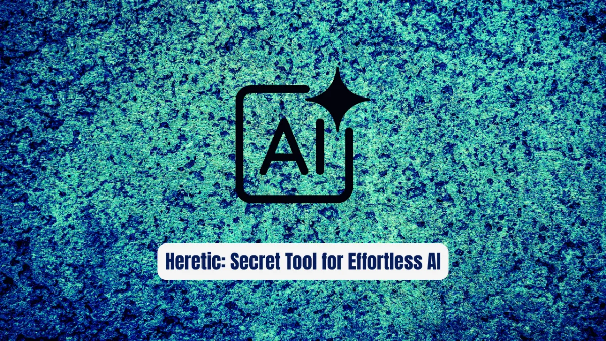Heretic: The Secret Tool for Effortless AI Censorship Removal