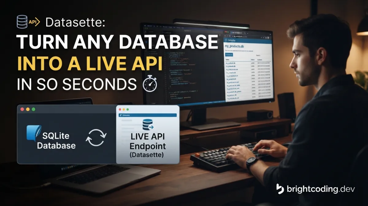 Datasette: Turn Any Database Into a Live API in 30 Seconds
