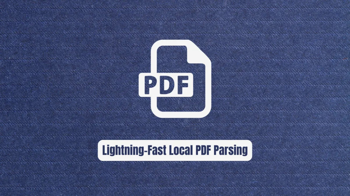 LiteParse: The Secret Weapon for Lightning-Fast Local PDF Parsing