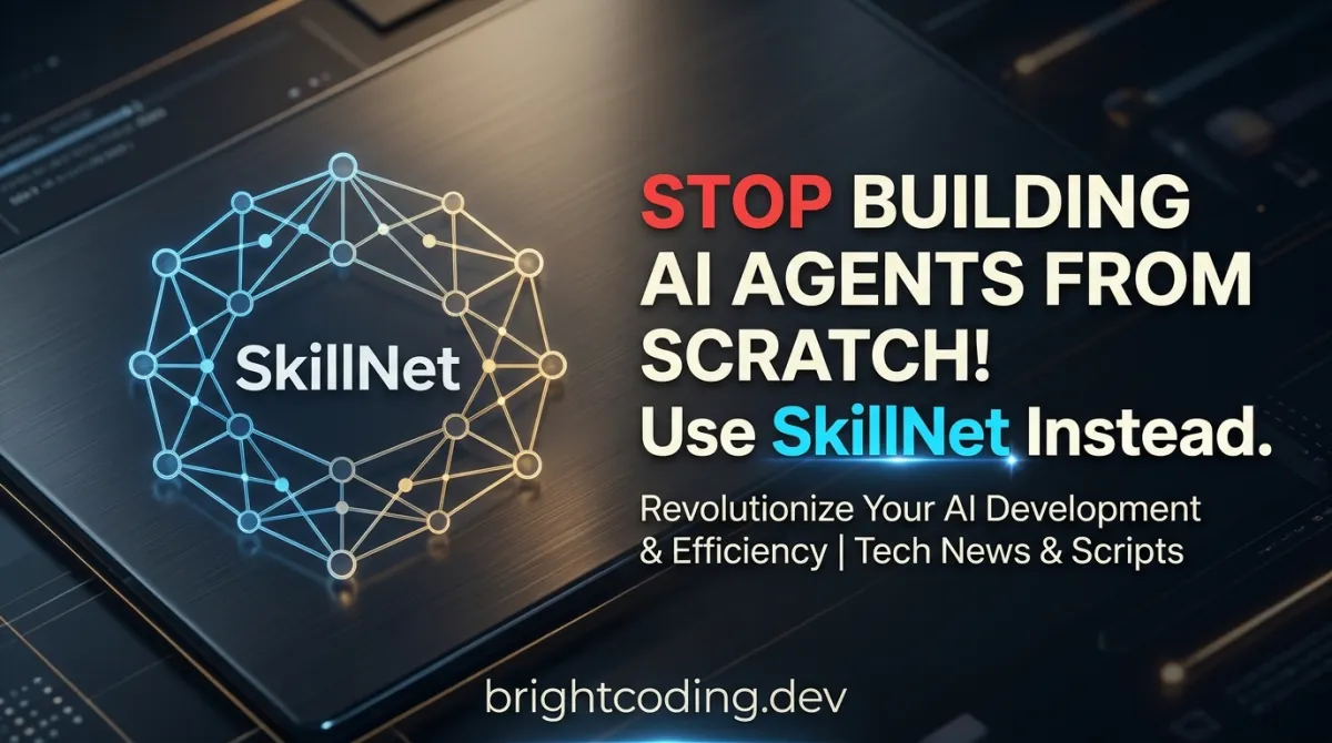 Stop Building AI Agents From Scratch! Use SkillNet Instead