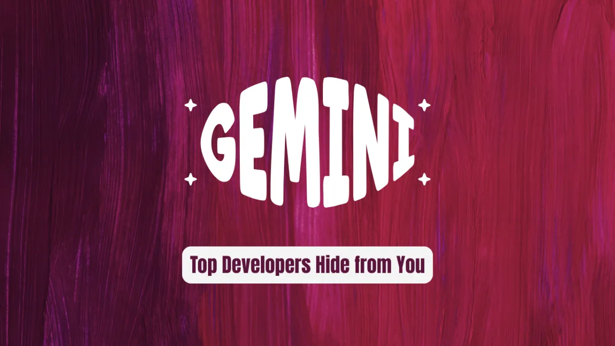 Gemini Voyager: The Secret Weapon Top Developers Hide from You