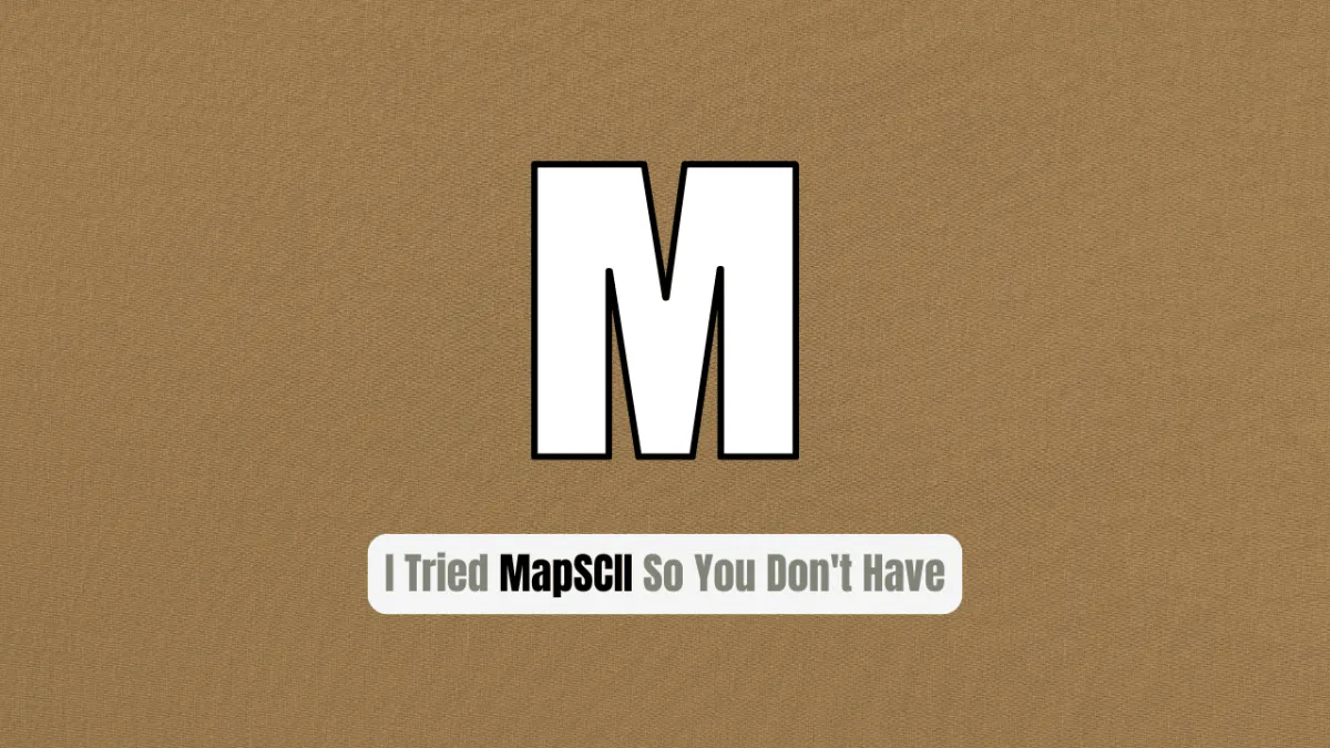 I Tried MapSCII So You Don't Have To The Result Is Insane