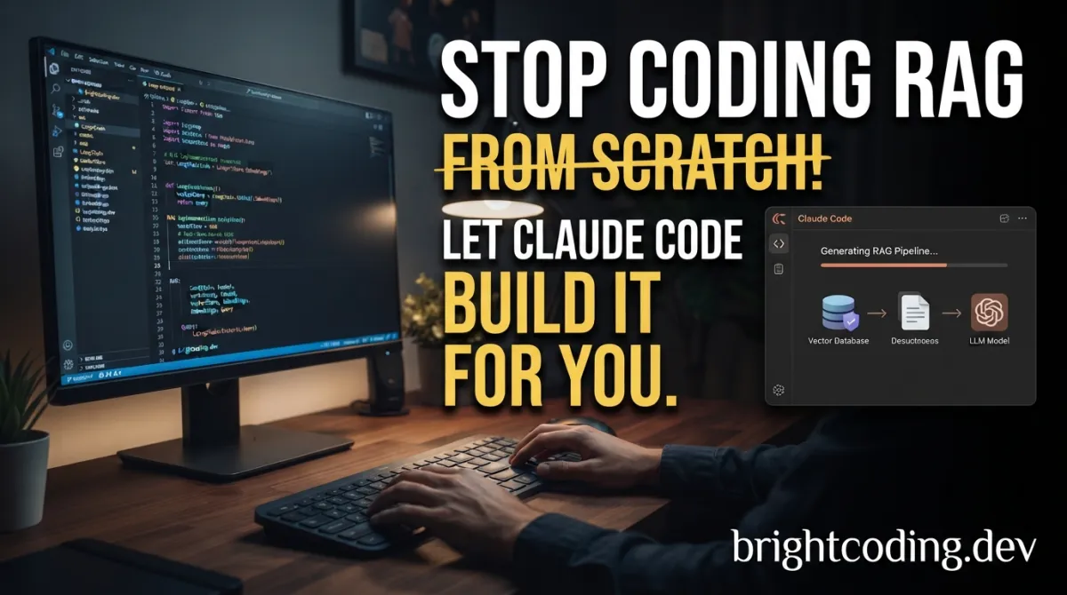 Stop Coding RAG From Scratch! Let Claude Code Build It For You