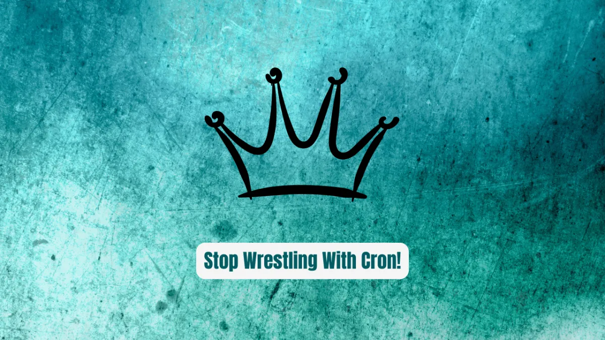 Stop Wrestling With Cron! xyOps Automates Everything Visually