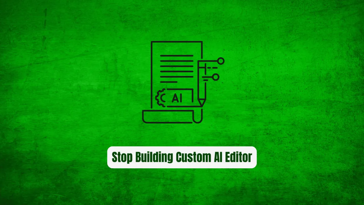 Stop Building Custom AI Editor Integrations! Use ACP Instead
