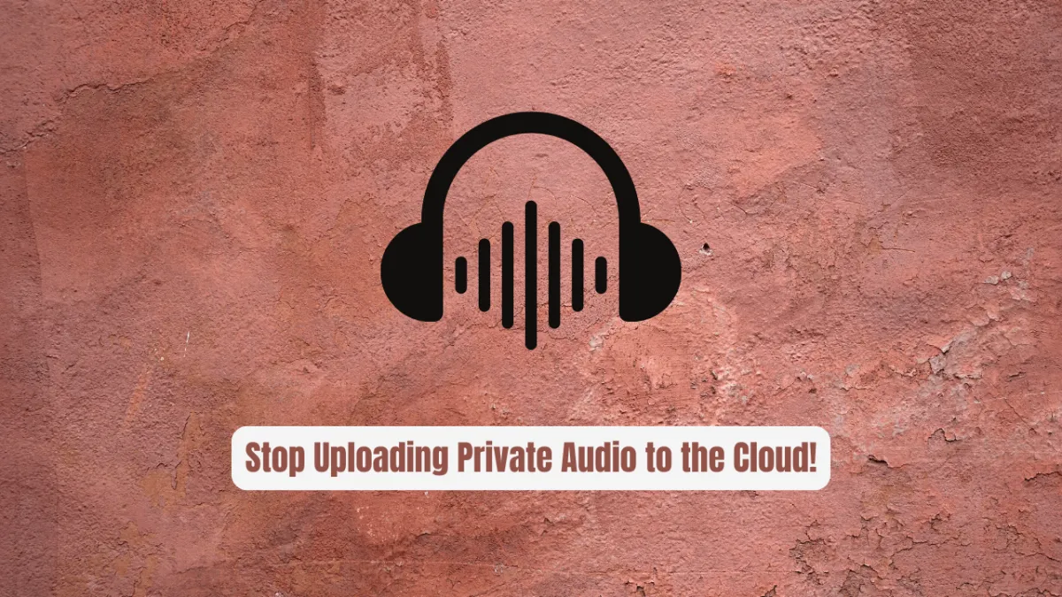Stop Uploading Private Audio to the Cloud! Buzz Runs Whisper Offline