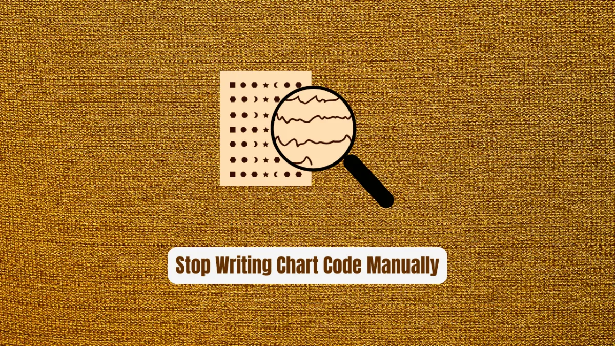Stop Writing Chart Code Manually! AntV Skills Does It for You