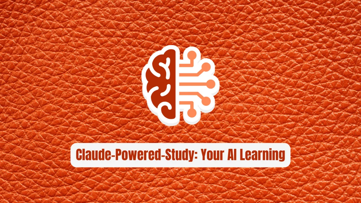 Claude-Powered-Study-Assistant: Your AI Learning Revolution