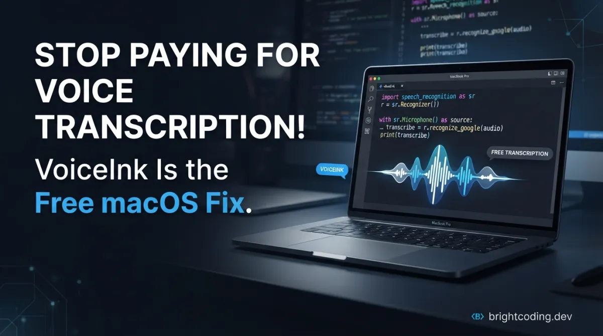 Stop Paying for Voice Transcription! VoiceInk Is the Free macOS Fix