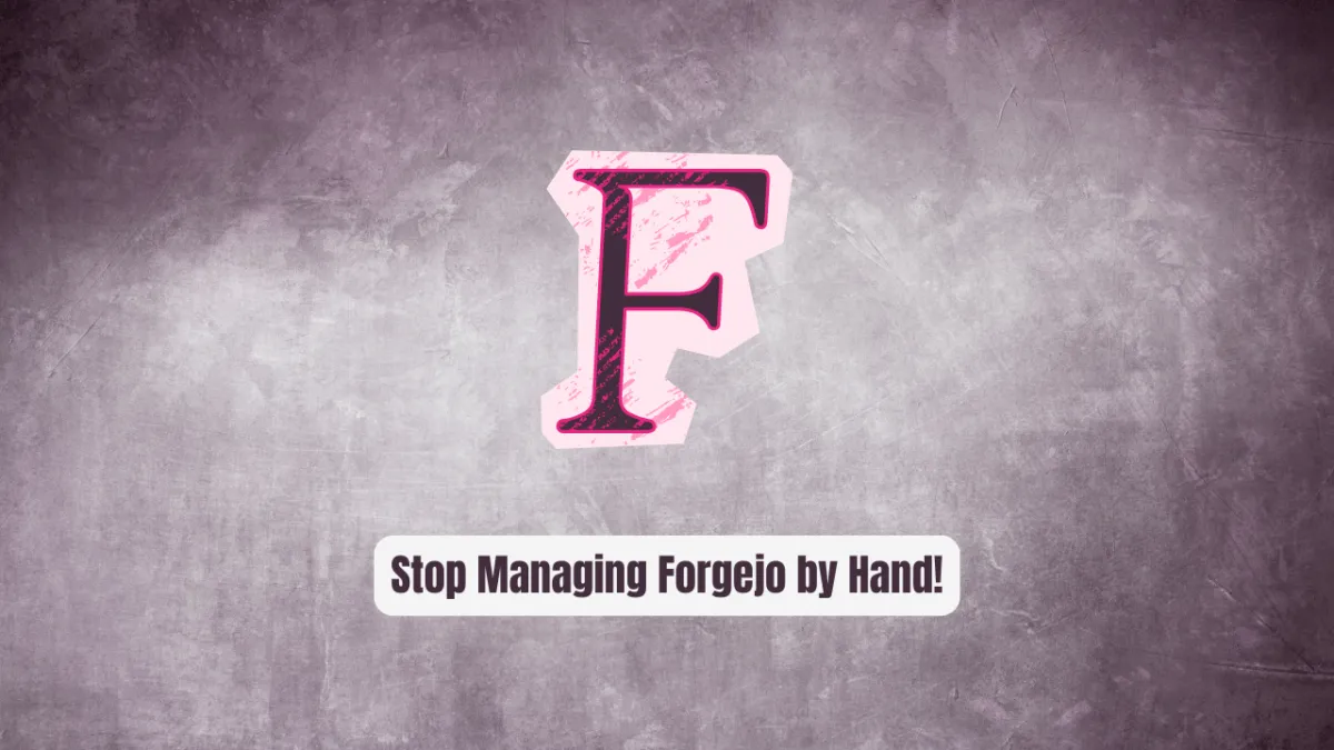 Stop Managing Forgejo by Hand! Use Terraform Instead