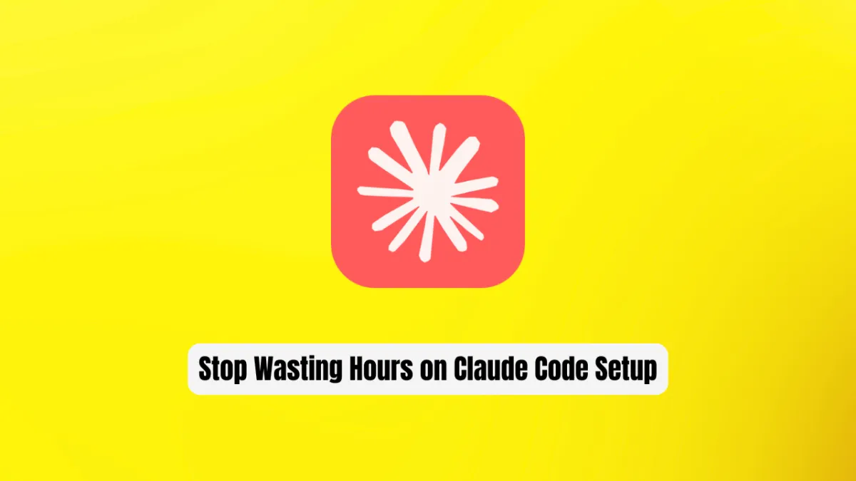 Stop Wasting Hours on Claude Code Setup! Use awesome-claude-code