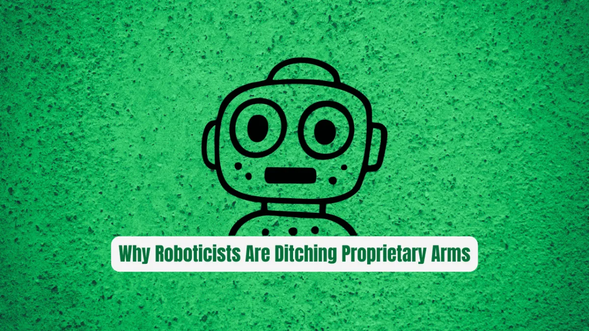 OpenArm Hardware: Why Roboticists Are Ditching Proprietary Arms