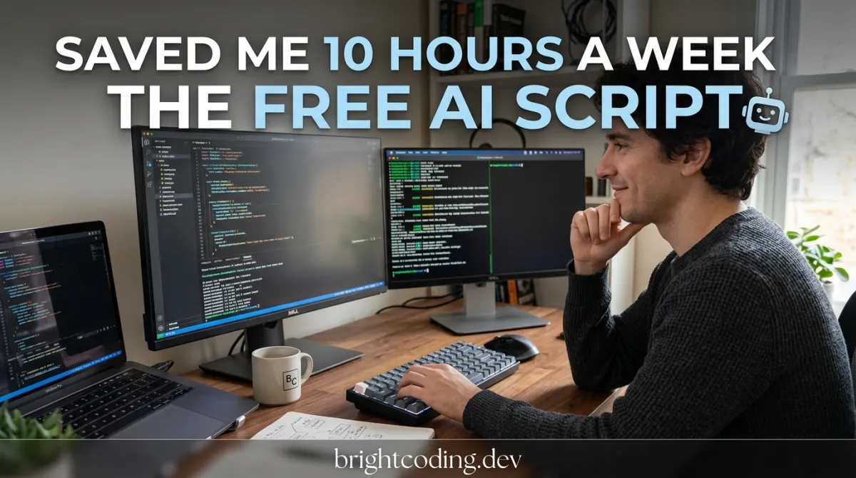The Free AI Script That Saved Me 10 Hours a Week